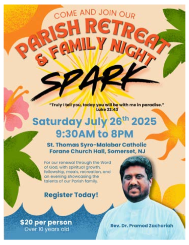 Parish One-Day Retreat and Family Night